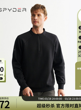 SPYDER蜘蛛秋冬男子MOUNTAIN LIFE舒适户外休闲运动卫衣24MF323M
