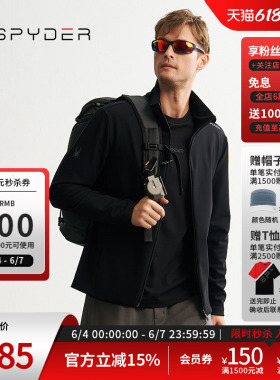 SPYDER蜘蛛秋冬男子MOUNTAIN LIFE保暖运动上衣夹克外套24MF101M