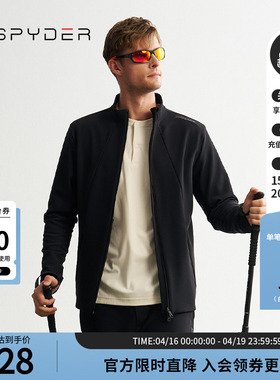 SPYDER蜘蛛秋冬男子MOUNTAIN LIFE舒适保暖休闲夹克外套24CF109M