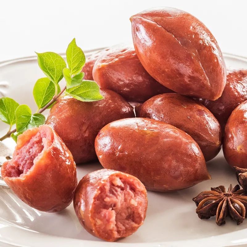 牛肉小枣肠蜜汁肉枣哈尔滨红肠200g独立包装台湾小烤肠包邮