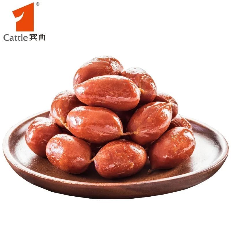 宾西牛肉小枣肠蜜汁肉枣哈尔滨红肠200g独立包装台湾小烤肠包邮