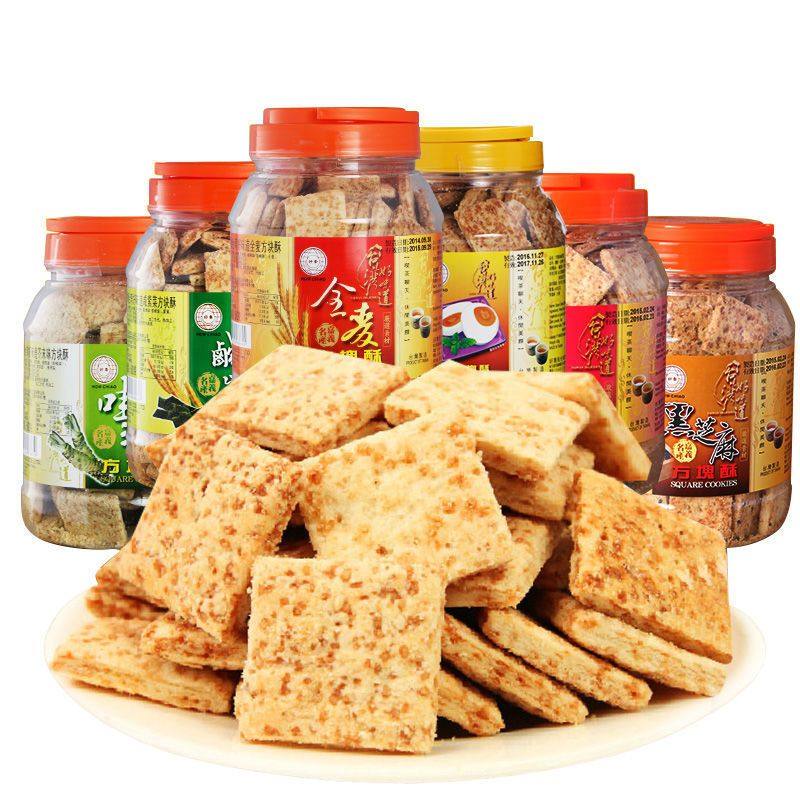 好乔牌方块酥台湾咸蛋黄酥方块酥饼干500g罐装无糖特产休闲零食,宠物/宠物食品及用品,猫风干零食/肉干/鱼干,淘宝优惠券,粉丝福利购,淘宝优惠卷