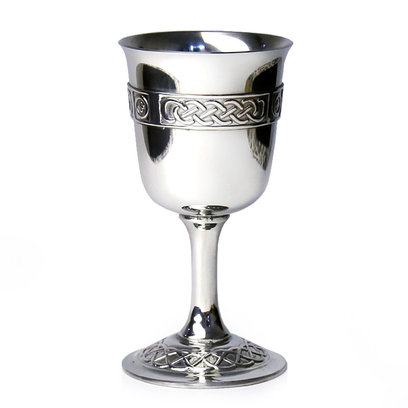 EdwinBlyde锡制白酒杯高脚杯