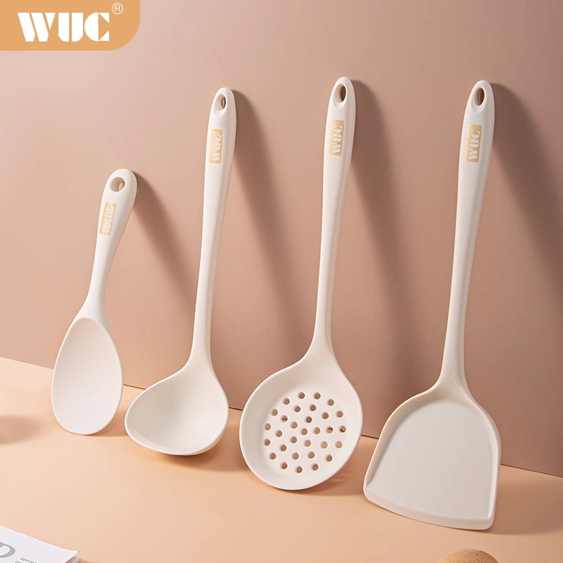 硅胶锅铲不粘锅专用炒菜铲子不伤锅汤勺漏勺家用耐高温食品用厨具