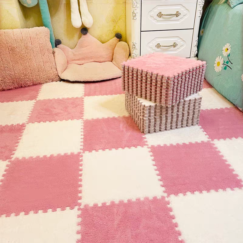 泡沫卧室地毯少女房间家用拼接地垫床边毯客厅满铺大面积毛绒垫子,床上用品,床垫/床褥/床护垫/榻榻米床垫,淘宝优惠券,粉丝福利购,淘宝优惠卷