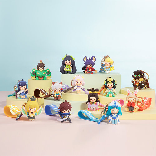 王者荣耀小英雄系列滴胶挂件