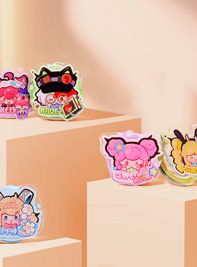 王者荣耀瑶小乔朵莉亚磁吸手机支架十周年限定新款 warm fancy