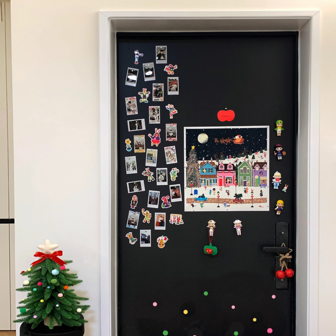 易教双层黑板磁性家用双层磁性黑