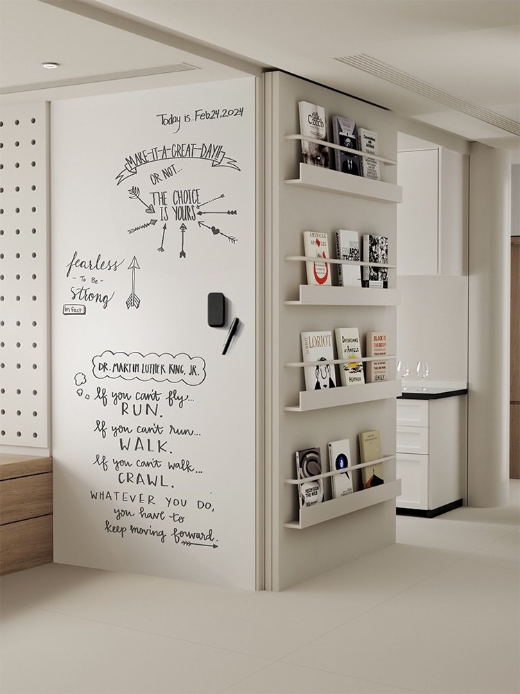 白板墙贴双层磁性小黑板墙贴家用办公学习可擦画板儿童教学无尘写,3C数码配件,USB多功能数码宝,淘宝优惠券,粉丝福利购,淘宝优惠卷