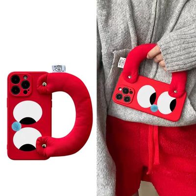 适用三星s24软硅胶搞怪趣味腕带