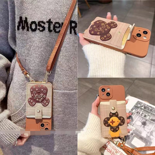 适用于OPPO潮牌卡通零钱包斜挎绳