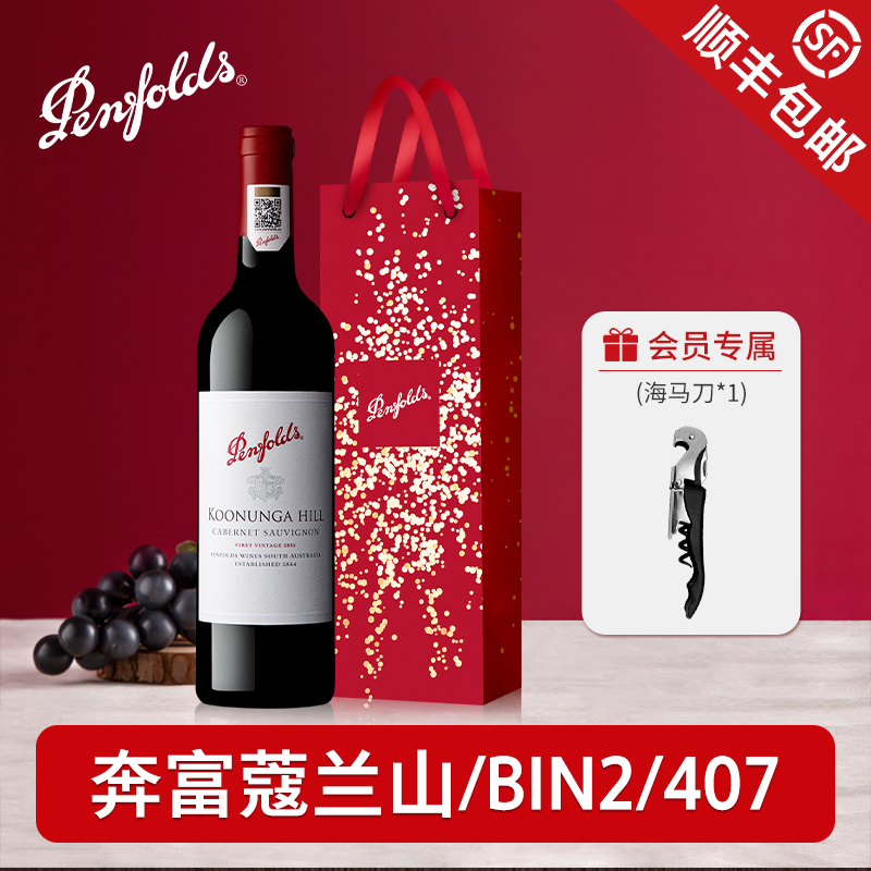 奔富寇兰山BIN2/389/407干红