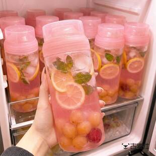 夏日可放冰箱冷水壶家用夏天冷萃杯冷泡茶凉水杯学生上课大容量
