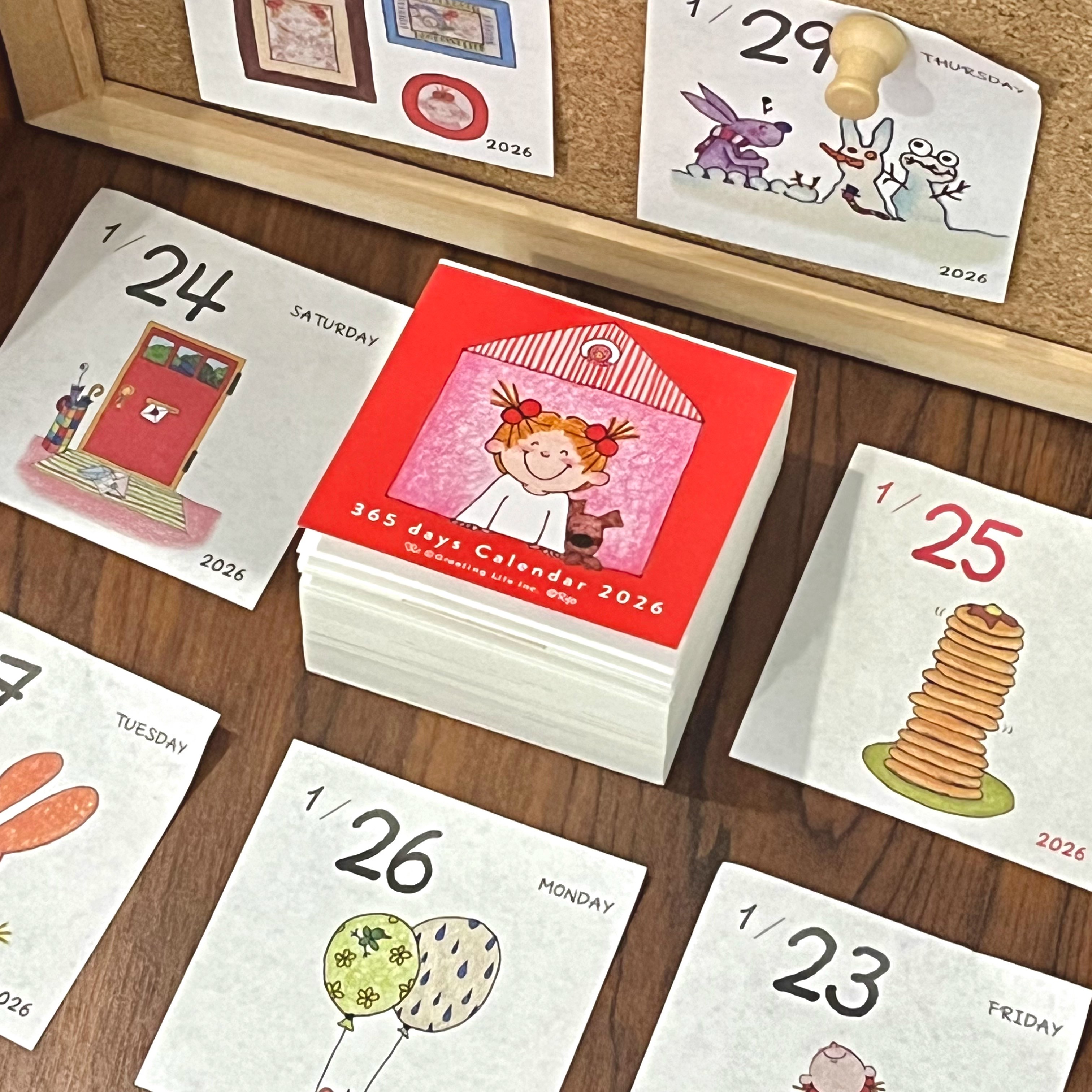 2026年coco酱mini台历便签本