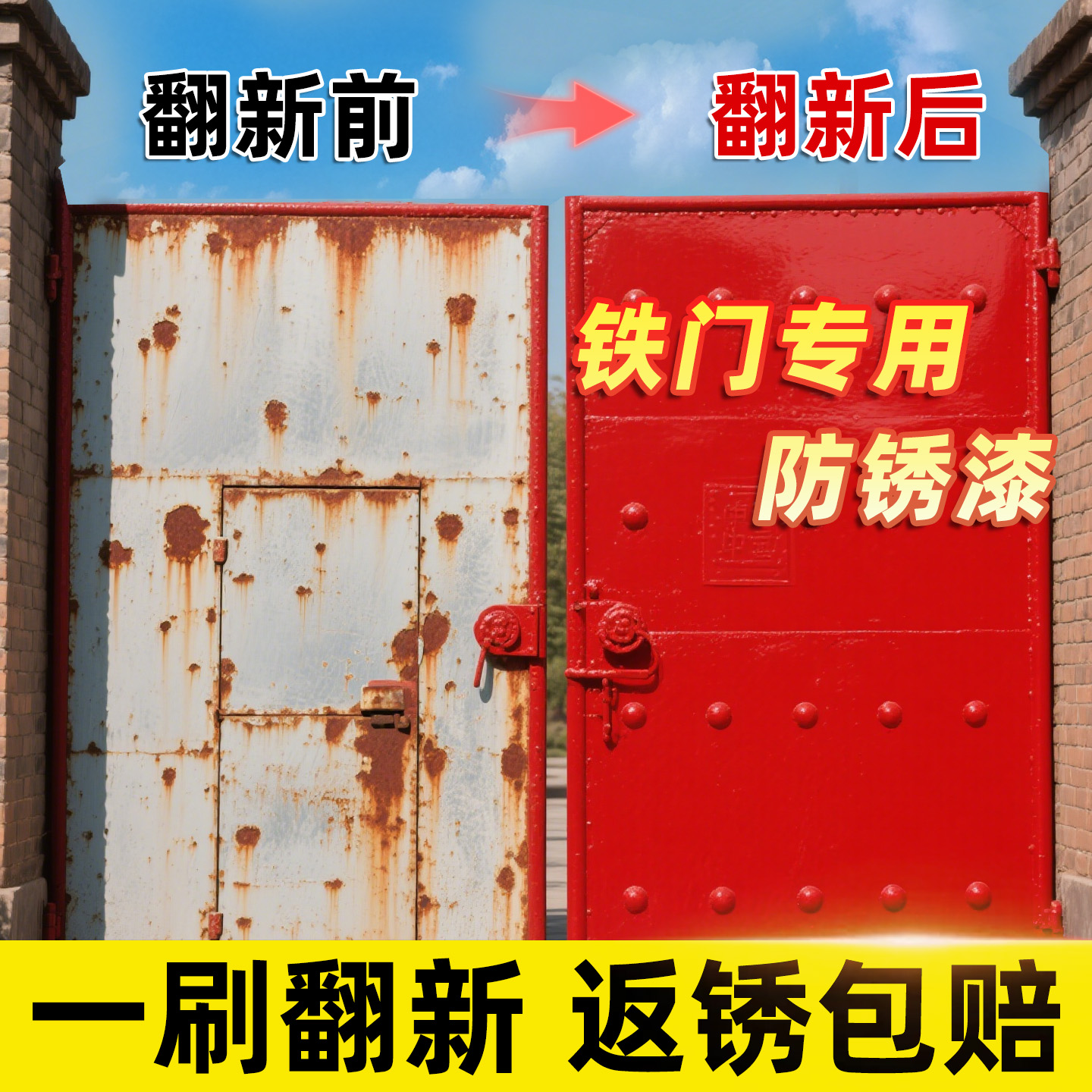 铁门专用翻新油漆金属漆