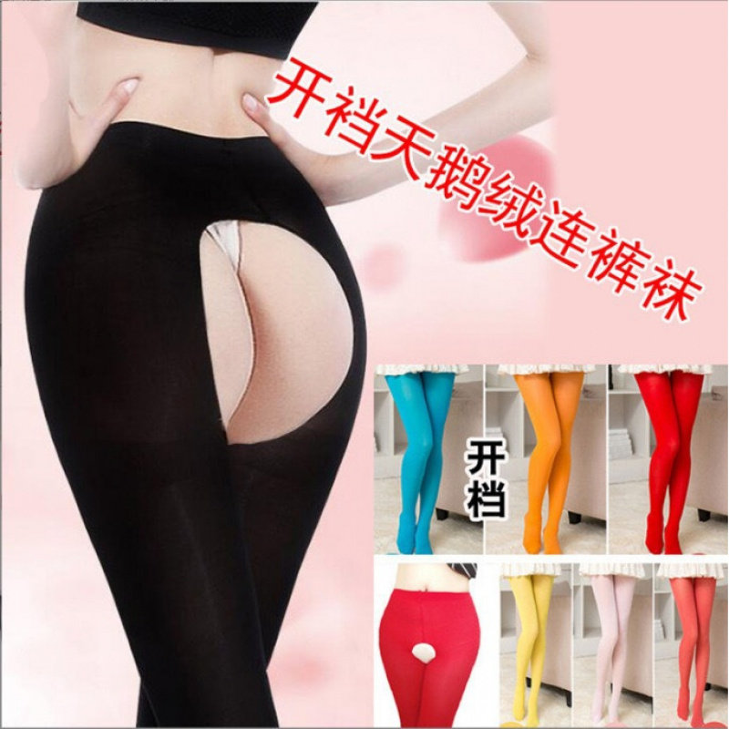 黑丝白丝袜加长加大款连裤袜打底裤天鹅绒纯欲性感女装大佬伪娘男