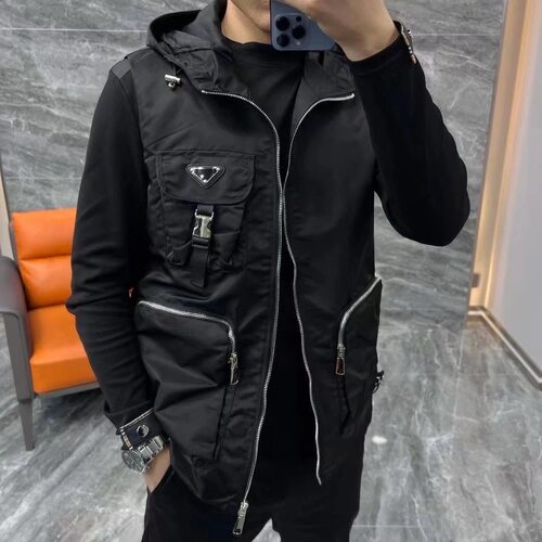 潮牌工装马甲男韩版百搭户外