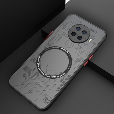 oppoace2手机壳嵌入引磁环