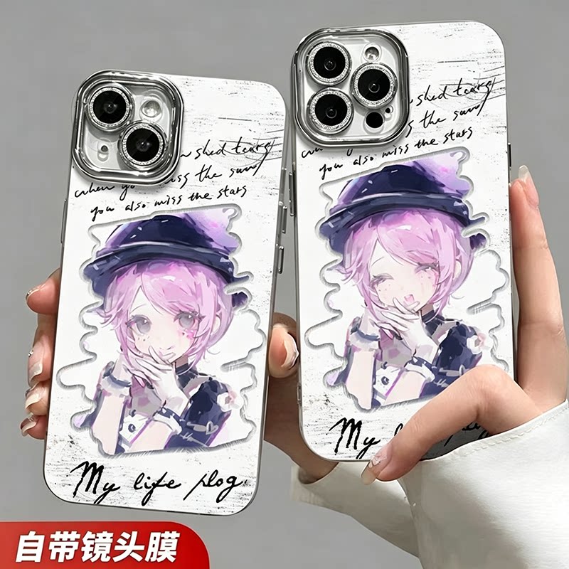 适用苹果17手机壳iPhone16e园丁15/13/14pro第五人格ip12二次元xr/xs精孔11羽纱6/7/8plus动漫周边se2/3套max