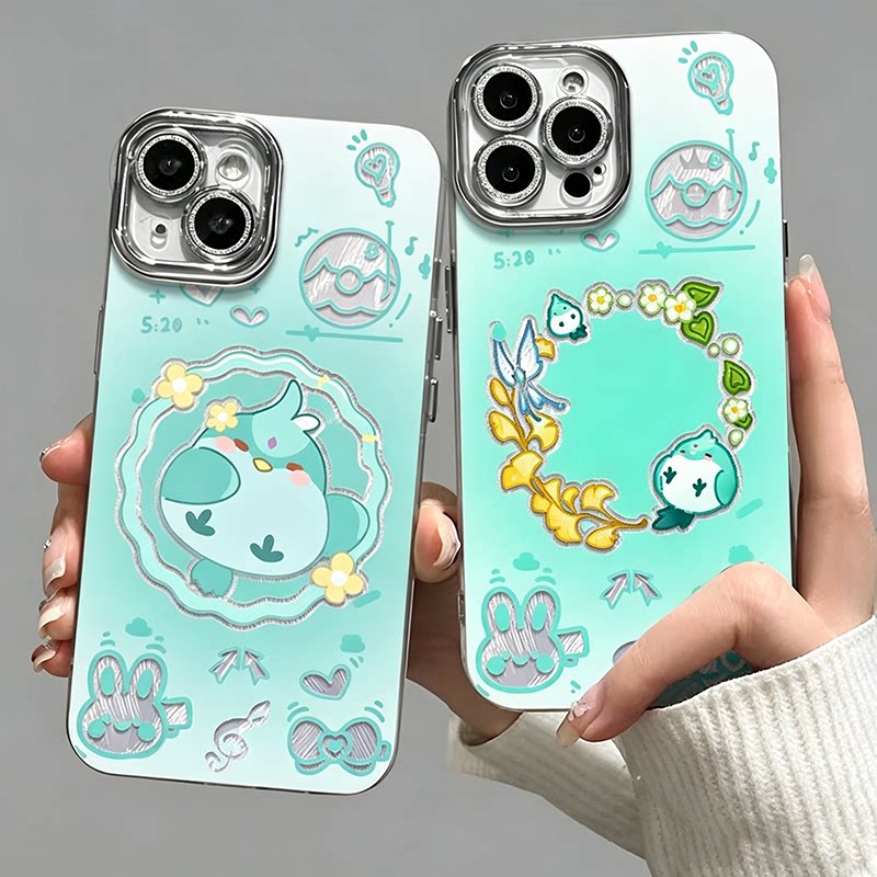 适用苹果17手机壳iPhone16e魈鸟15/13/14pro原神ip12二次元周边xr/xs精孔11羽纱6/7/8plus可爱动漫se2/3套max图片