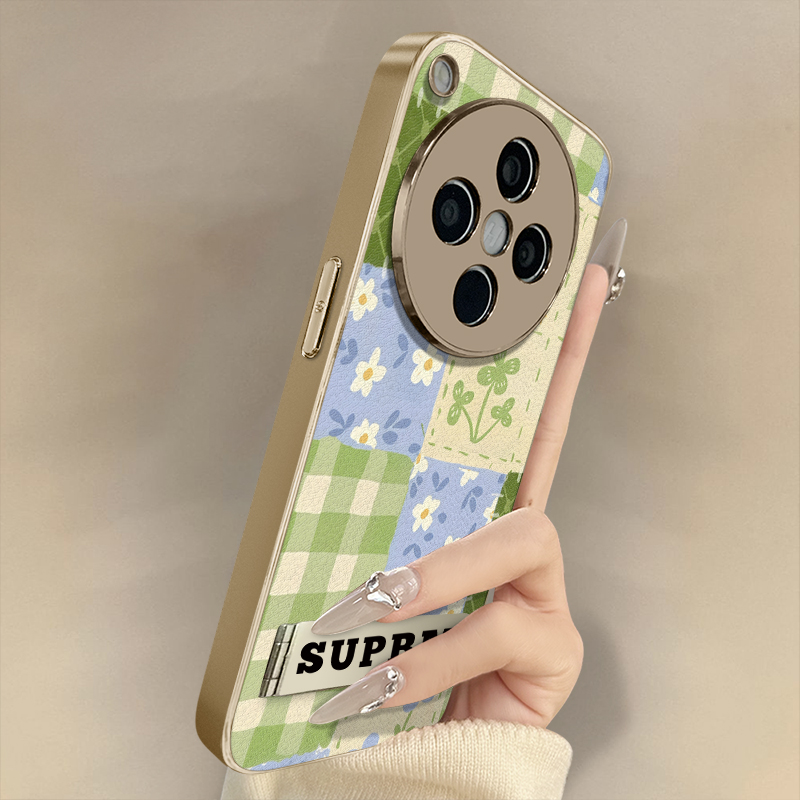 浙皇适用于oppofindx8手机壳x7ultra新款x6pro网红x5小羊皮a97防摔a93s全包a72支架a57可爱女秋冬a2碎花萌兔