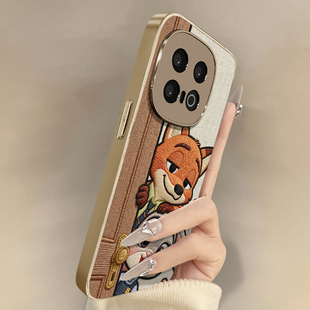 朱迪兔尼克狐适用于vivoiqoo15手机壳新款 13卡通12可爱小羊皮11网红neo11好看10pro男女z10turbo高级z9x支架