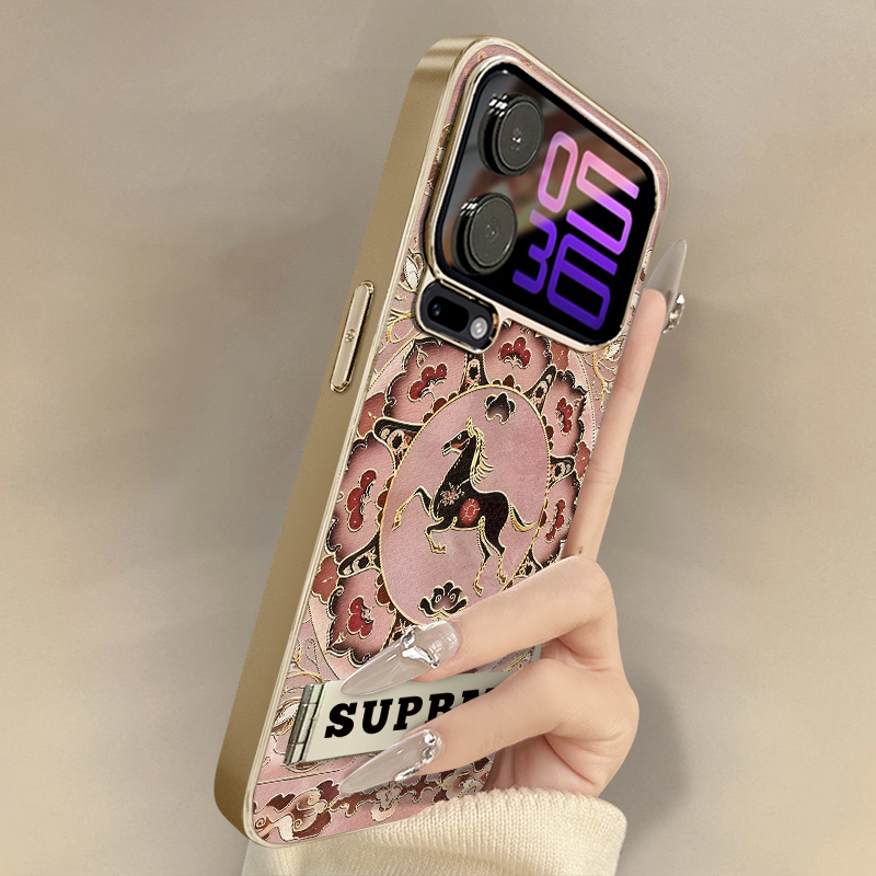 浙皇适用于小米17promax手机壳15spro新款14网红13小羊皮12ultra防摔11支架civi5小众mix4可爱女秋冬敦煌腾马