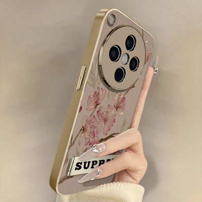 浙皇适用于oppofindx8手机壳x7新款x6高级x5国风a97创意a93s支架a72电镀a57防摔a55女a2小羊皮a3i复古素描画