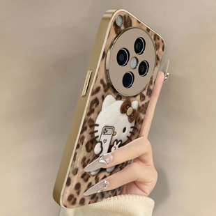 自拍kt猫适用于oppofindx9手机壳findx9pro新款 x8s男女x7ultra可爱小羊皮x6网红x5好看a97小众A6高级防摔支架