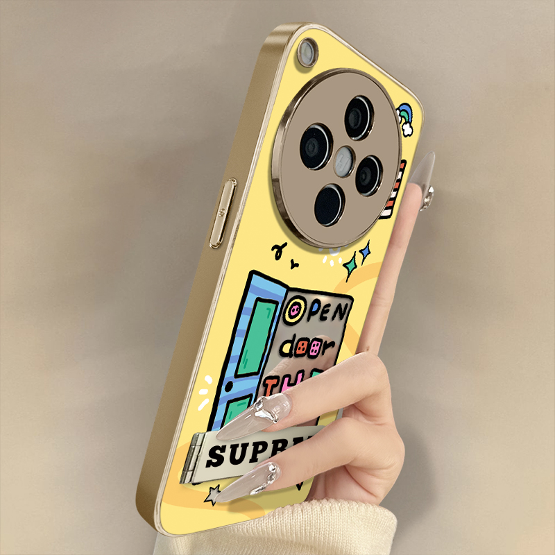 浙皇适用于oppofindx8手机壳x7ultra新款x6pro全包x5防摔a97补妆a93s支架a72女3i镜面可爱高级a2英文黄油小熊