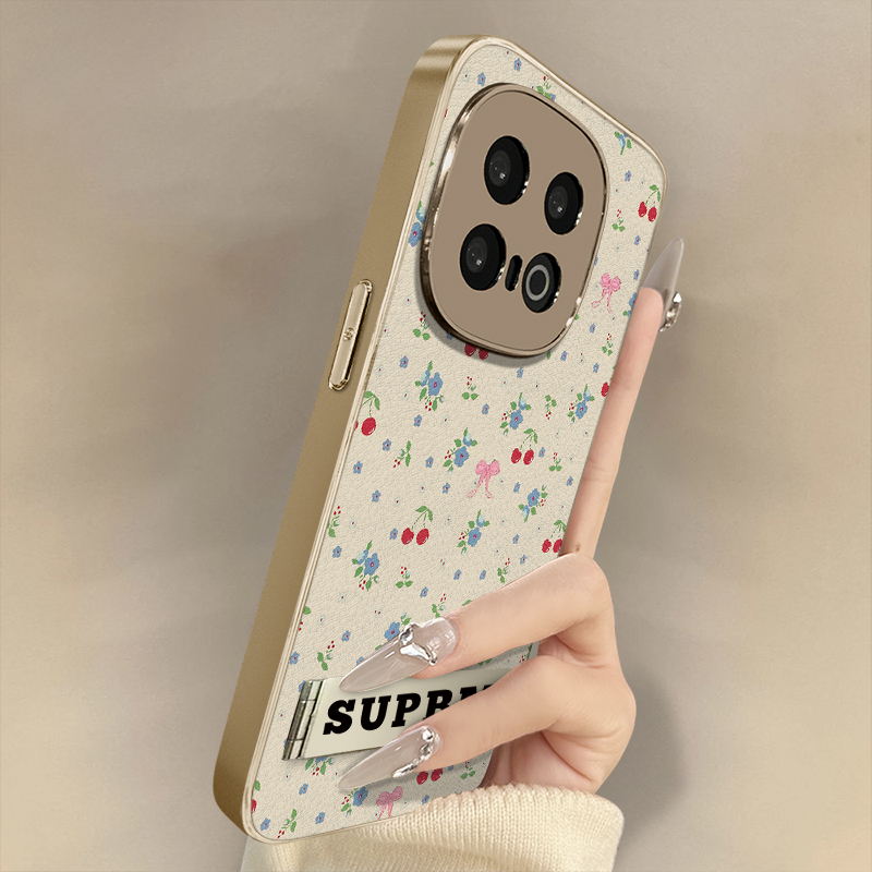 浙皇适用于vivoiqoo13手机壳12新款11秋冬neo10网红9可爱8支架7创意6防摔z10turbo小羊皮女全包z9x碎花樱桃