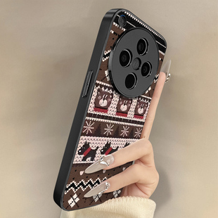 同框熊狗适用于oppofindx9手机壳findx9pro新款 x8s男女x7ultra可爱小羊皮x6网红x5好看a97小众A6高级防摔支架