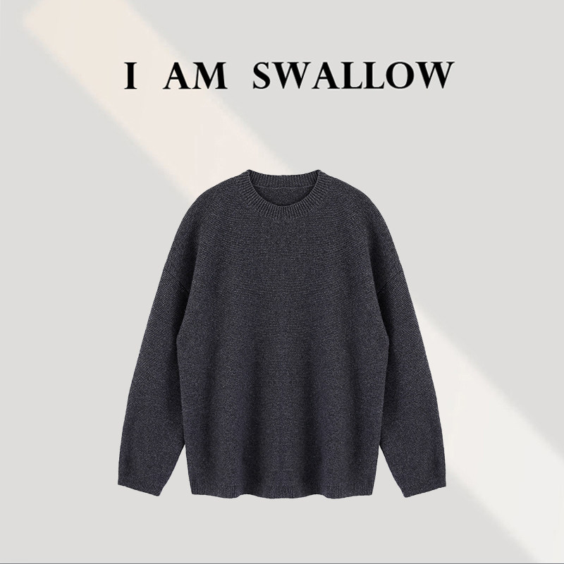 【南油实体店见主页】羊绒圆领套头毛衣