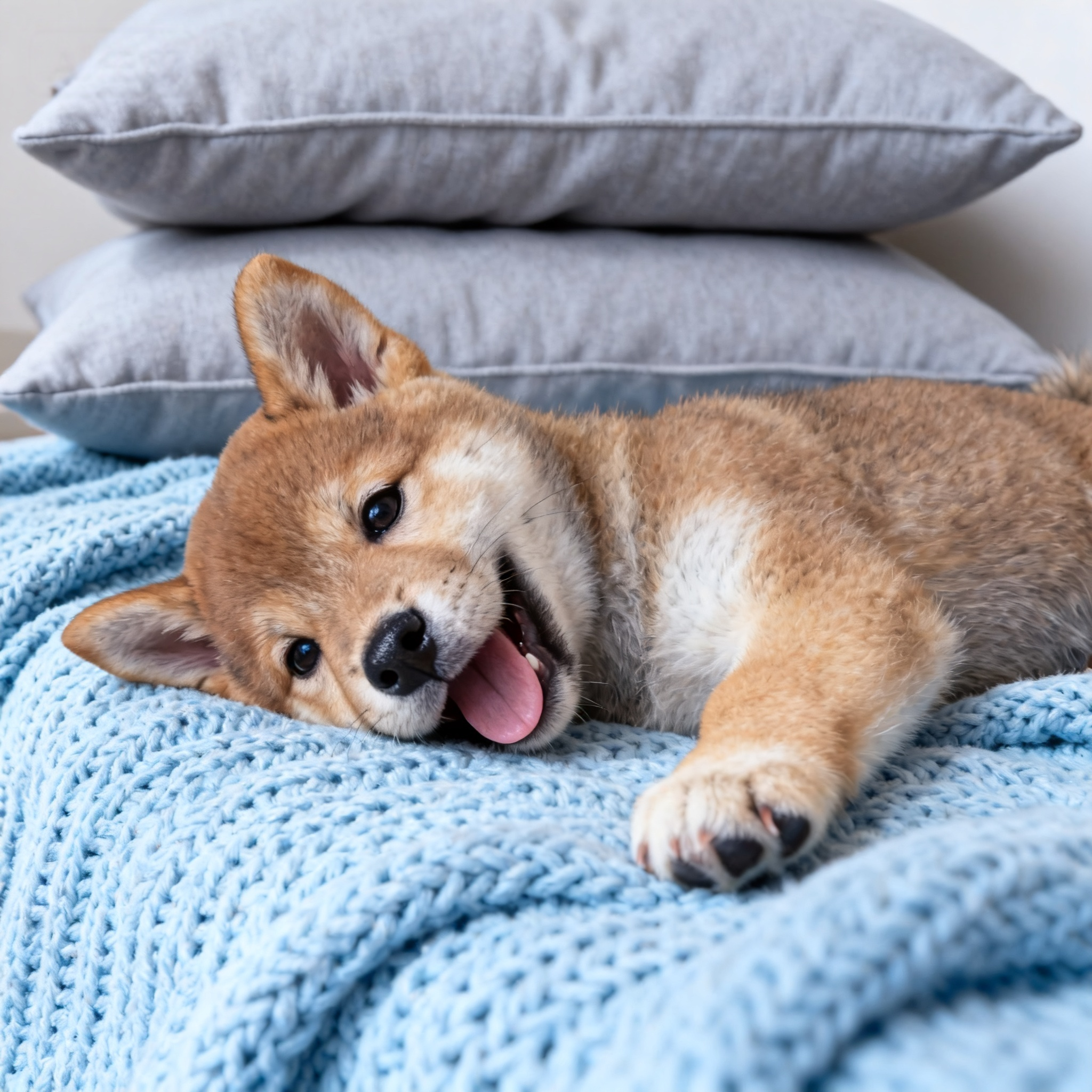 中型犬活泼超萌小赤柴便宜黄色