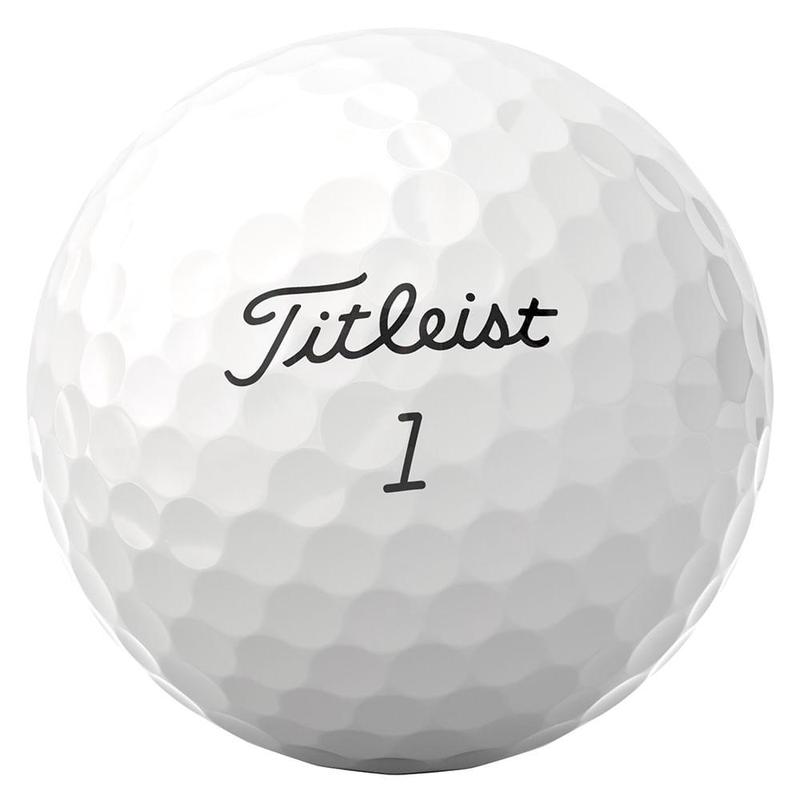 Titleist高尔夫球高速高旋转良好触感长距离飞行白色黄色