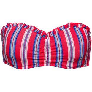 代购 Seafolly女士泳衣聚拢无钢圈条纹红色海滩度假比基尼爆款