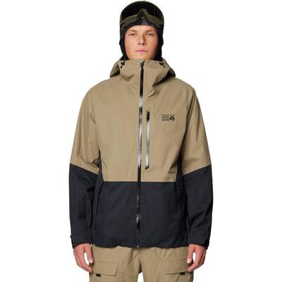 Mountain hardwear山浩男士冲锋衣防水防风保暖户外夹克连帽