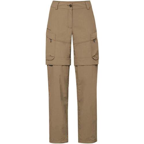 海外代购VAUDE/巍德女士冲锋裤防风耐磨两截式可拆卸徒步登山