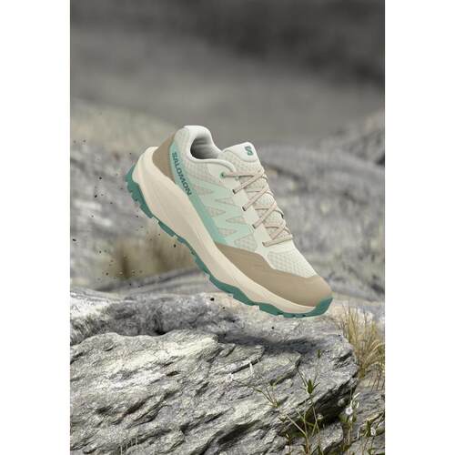 代购SALOMON萨洛蒙女士徒步鞋防水防滑耐磨登山鞋低帮系带