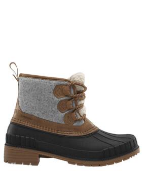 代购Kamik卡米克女士雪地靴保暖防水防滑冬靴中筒系带户外靴