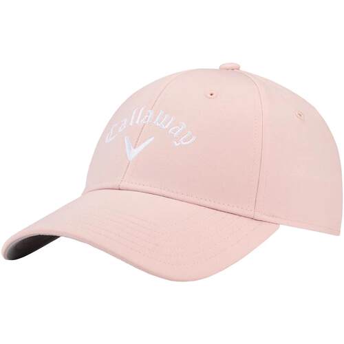 海外代购Callaway/卡拉威女士高尔夫球帽吸汗防晒白色刺绣