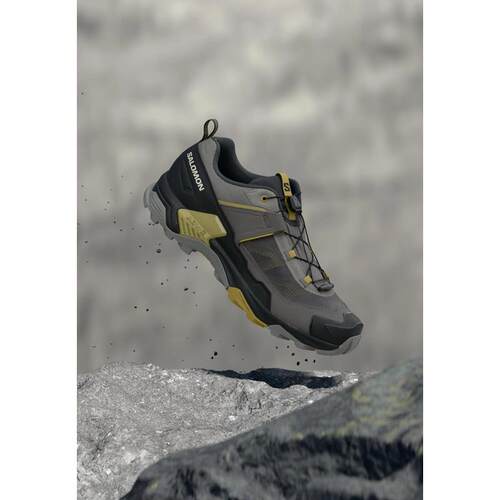 代购SALOMON萨洛蒙男士徒步鞋防水防滑缓震登山鞋低帮系带