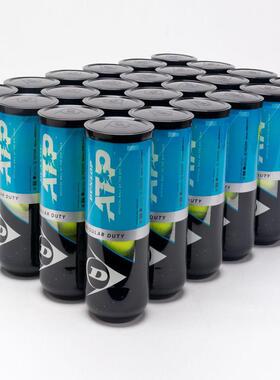 海外代购Dunlop/邓禄普网球高可视性回弹稳定毛毡材质黄色红土场