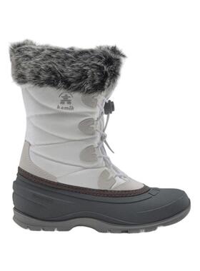 代购Kamik卡米克女士雪地靴防水保暖防滑冬季靴中筒系带户外靴