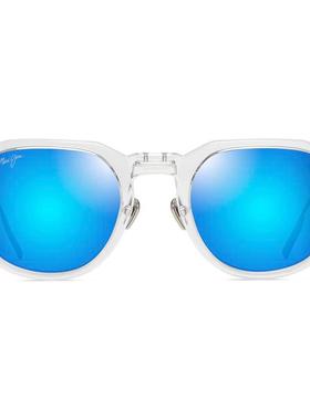 MauiJim男女太阳镜防紫外线抗眩光清晰视野轻盈佩戴透明框