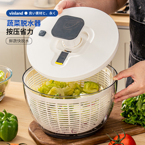 蔬菜脱水器甩水菜篮沙拉盆洗菜甩