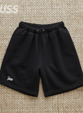 现货 PATTA CLASSIC JOGGING SHORTS 字母LOGO休闲短裤卫裤 24SS