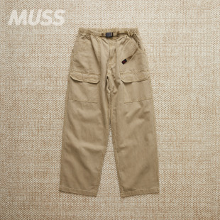 EQT CANVAS PANT 做旧棉麻纺帆布工装 25AW 现货 休闲裤 GRAMICCI