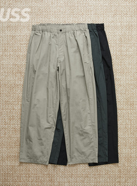 现货 GOLDWIN  RELAX STRAIGHT EASY PANTS 直筒宽松尼龙休闲长裤