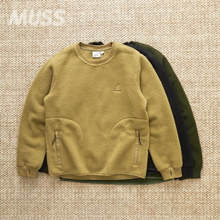 现货 GRAMICCI BOA FLEECE PULLOVER 小野人摇粒绒圆领保暖卫衣